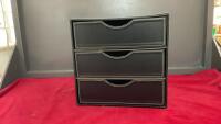 3-DRAWER STORAGE UNIT