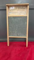 BEST VALUE GLASS WASHBOARD - MARSHALL-WELLS