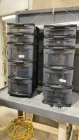 (2) BELLA 5- DRAWER STORAGE UNITS