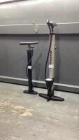 (2) MANUAL AIR PUMPS