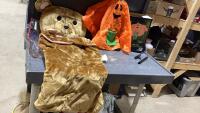 SNUGGLE BEAR SLEEPING BAG FOR KIDS AND A PUMPKIN GIGGLE BUDDY