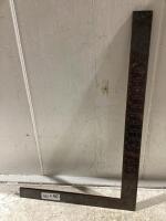 (2) BUNDLE OF CARPENTERS METAL SQUARES