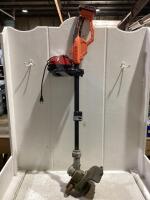 BLACK & DECKER GRASS TRIMMER W/ MILWAWKEE BATTERY CHARGER