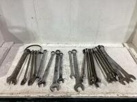 BOX OF ASSORTED MASTERCRAFT/WEST WARD WRENCHES