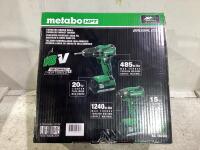 METABO CORDLESS DRIVER DRILL/IMPACT DRIVER
