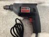 SHOP CRATE OF CORDED TOOLS W/ JIGSAW, GRINDER & (2) DRILLS - 8