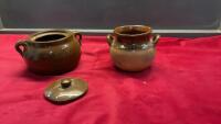2 BEAN POTS