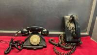 (2) VINTAGE PHONES