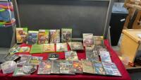 ASSORTED VIDEO GAMES - XBOX 360, PLAY STATION 2, NINTENDO GAME CUBE, PS3