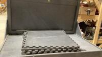 (6) BLACK FOAM CONNECTER PLACE MATS