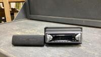 JVC STEREO W SMALL BLACK CASE
