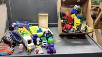 CARS, BOB SKATES, BALL GLOVES, MUSICAL ITEMS