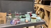 (2) BOXES OF CANDLES AND HOLDERS
