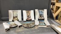 (6) CANDIAN GEESE COLLECTER PLATES W HANGERS