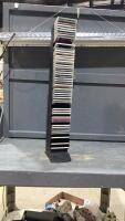 CD STAND W LOTS OF CDS