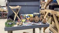 (2) BOXES OF CUBAN RELATED DECOR