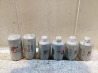 (6) FLEETGUARD OIL FILTERS