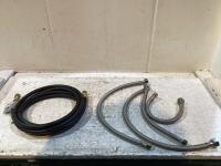 SHOP BOX W/ (5) ASSORTED HOSES
