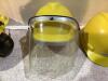 SHOP BOX W/ (3) SAFETY HELMETS - 3