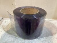 CLEAR PVC VINYL STRIP DOOR/FREEZER MATERIAL