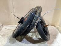 (3) STROLLER WHEELS