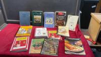 SMALL BOX OF COOKBOOKS