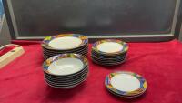 RIALTO BRIGHTS SONEWARE DISH SET