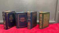 SET OF 4 HARDCOVER CLASSIC BOOKS - JANE AUSTEN, AGATHA CHRISTIE, THOMAS HARDY, TOM JONES