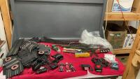 TRAIN TRACKS & ENGINES + RACETRACK & CARS