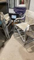 SHELF #18 - (4) FOLDING DIRECTORS CHAIRS