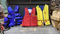 (3) LIFE JACKETS