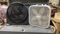 (2) FLOOR FANS - LASKO + SUNBEAM