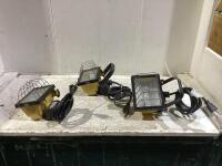 (3) WORK LIGHTS