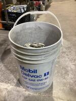 BUCKET OF HOOK CHAINS