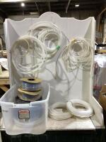 TOTE OF ASSORTED TUBING