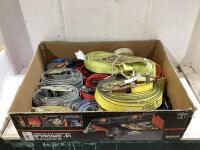 SHOP BOX OF RATCHET STRAPS