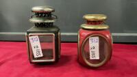 (2) LANTERN TOPS