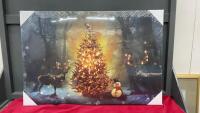 CHRISTMAS PICTURE ON CANVAS
