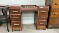 VINTAGE 6-DRAWER VANITY W/ EXTRA DRAWER HARDWARE