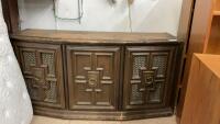 STEREO CABINET W/ 8-TRACK & RECORD PLAYER