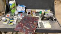 (2) BOXES- LIGHT BULBS, WINDOW INSULATION KIT, COAX CABLE, CABLE CLIPS