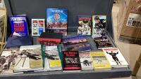 (2)BOXES - SPORTS BOOKS, ALBERTA BOOKS, UFO&rsquo;S