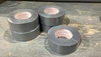 (5) ROLLS OF SILVER DUCT TAPE