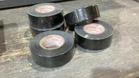 (5) ROLLS OF BLACK DUCT TAPE