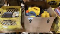 CRATE + BOX W/SHOP FLUIDS + DURACRAFT HEATER