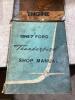 (4) SHOP MANUALS W/ FORD RANGER BRONCO II, 1967 FORD THUNDERBIND, FORD RANGER & BRONCO II 1983-1987 & 1975-1976 CAR SHOP MANUAL - 4