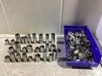 SHOP TRAY OF ASSORTED SOCKETS METRIC