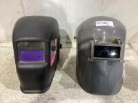 (2) WELDING HELMETS