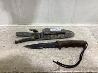 SCHRADE EXTREME SURVIVAL KNIFE W/ SHEATH