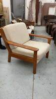 MID CENTURY MODERN TEAK CHAIR